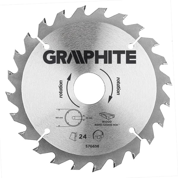 Graphite Widia -sahanterä 160x30mm 24 kpl - 57H658
