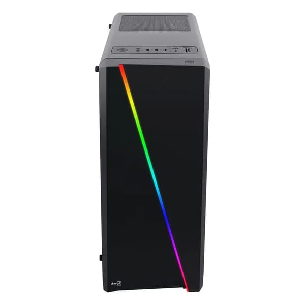ATX Semi-tower Box Aerocool ACCM-PV10012.11 RGB USB3.0 Sort LED RGB