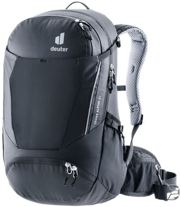 Cykelryggsäck Deuter Trans Alpine 24 svart