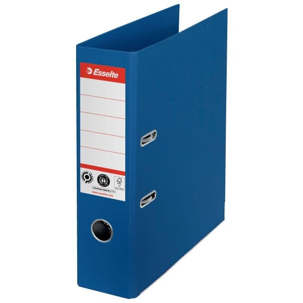 Esselte-kansio Esselte No.1 neutral CO2, A4, leveys 75 mm, sininen 627565