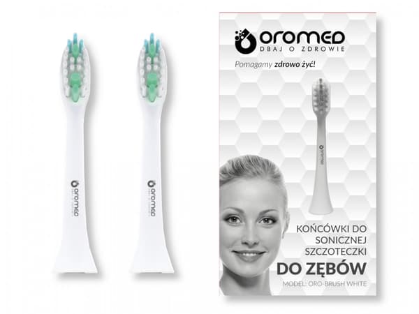 Oromed-ände för sonisk tandborste Oro-Brush vit