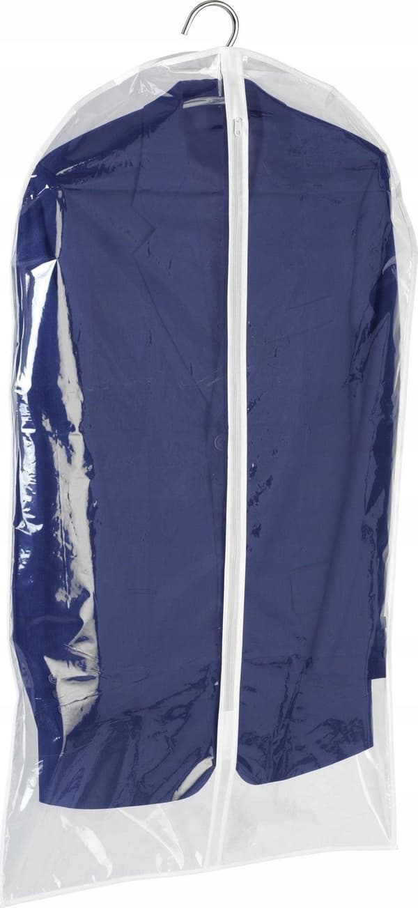 Wenko Överdrag för kostym transparent, 100 x 60 cm