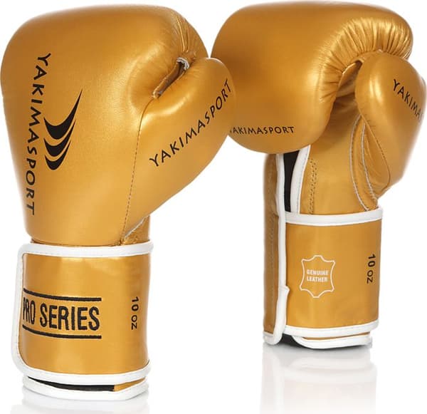 YakimaSport TIGER GULD/SORT V BOKSEHANDSKER