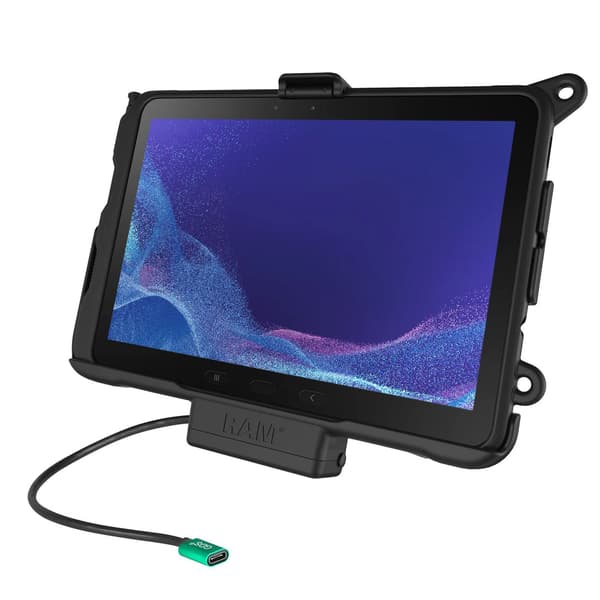 RAM Mounts USB-C-driven dockningsstation för Samsung Tab Active4 Pro & Tab Active Pro
