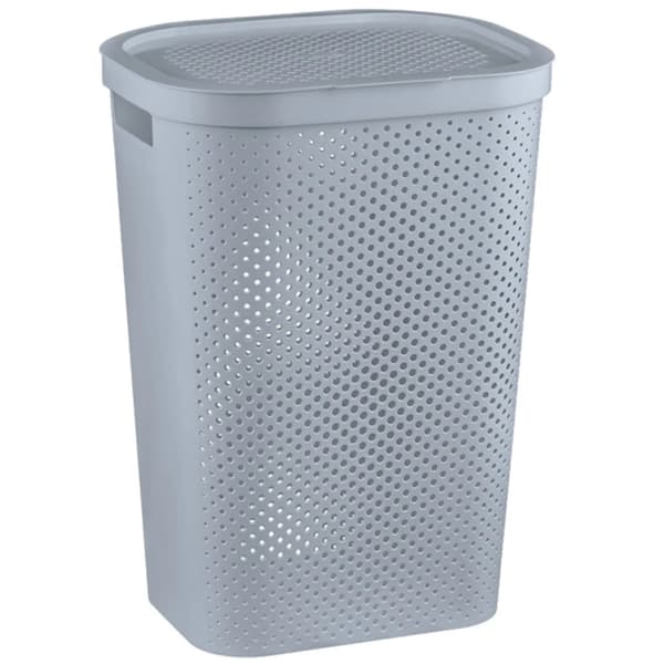 Pyykkikori Curver Infinity 60L vaaleanharmaa (231008)