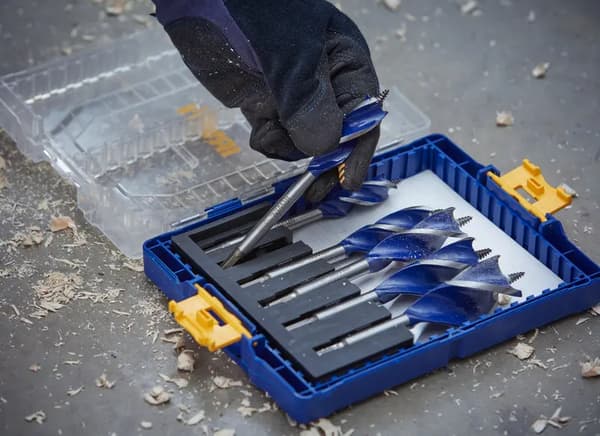 TRÆBORESÆT 6 stk Blue Groove 6x IRWIN