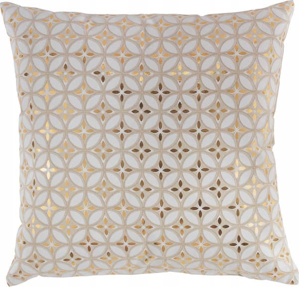Douceur d`Interieur Pudebetræk AZELIA, 45 x 45 cm, guldmosaik