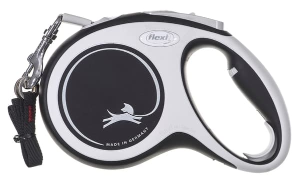 Hundkoppel Flexi NEW COMFORT 5 m Svart Storlek M