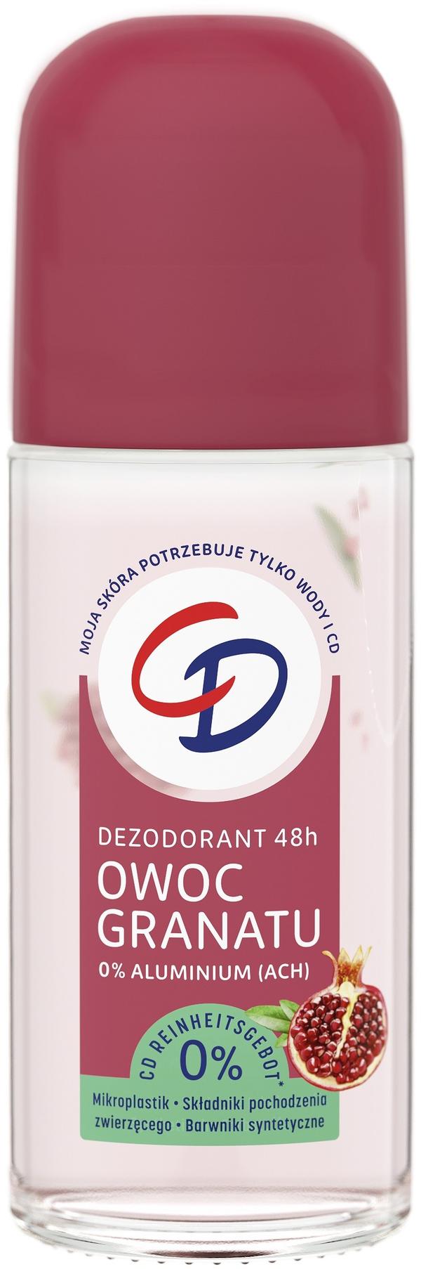 CD Roll-on Deodorant Granatæble Frugt 50ml