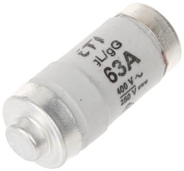 Sikringsindsats D02 gG 63A 400V E18