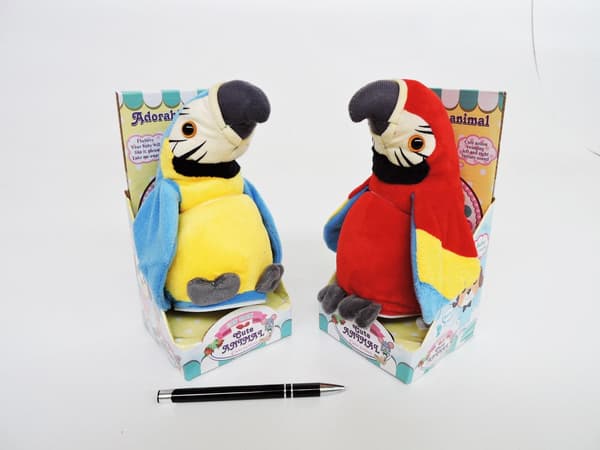 AST. PLUSH PAPUKAIJA kello, 20 cm, 2 väriä, kart.