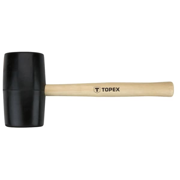 Topex Mlotek gummi træskaft 900g 338mm (02A347)