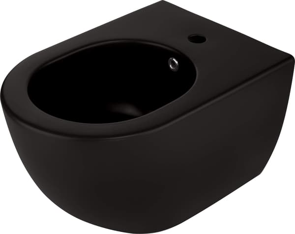PEONIA BIDET. NERO. VÆGMONTERET