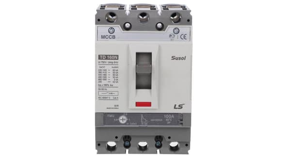 Aniro Strömbrytare 3P 50kA TD160N FMU 100A