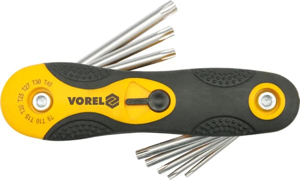 TORX-AVAINSARJA, 8 KPL. T9-T40 CrV