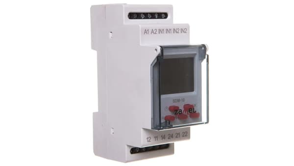 Koulukellon ohjain 2-moduuli 230VAC 16A SDM-10 EXT10000118