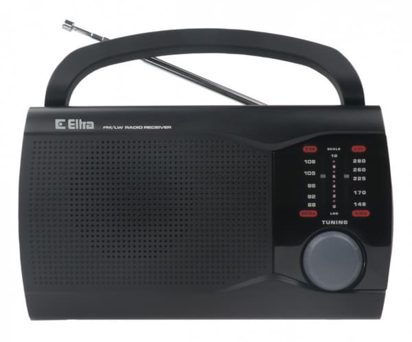 Radio ELTRA Eve Svart