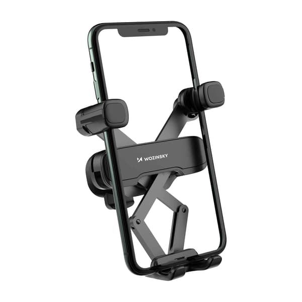 Wozinsky Gravity Autotelefonhalter Musta (WCHBK7)
