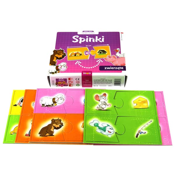 Jawa-opetuspeli SPINKI - eläinpalapelit GR0308