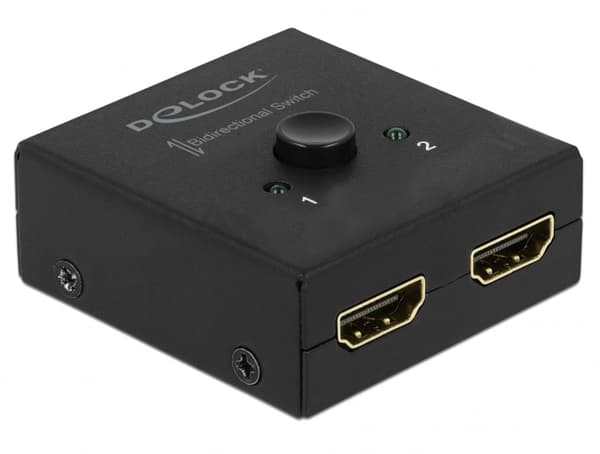 Delock HDMI 2 - 1 bidirectional 4K 60