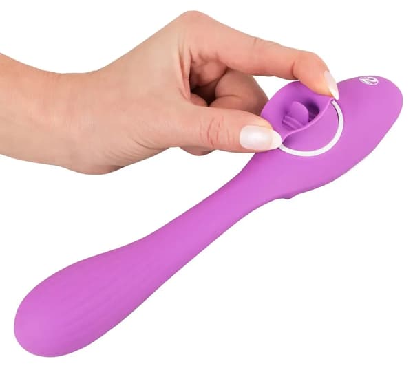 Kaksoishieroja suihkuvibratori 10 tilaa 22cm