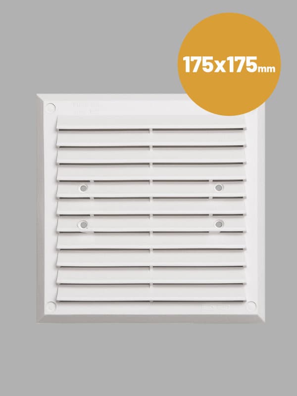 VENTILATIONSGALLER 175*175MM VIT
