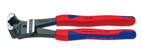 KNIPEX-vipupäätyleikkurit, atramentoidut, 160 mm