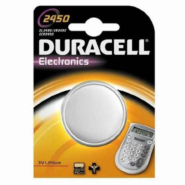 Litium Nappiparisto DURACELL DUR030428 CR2450