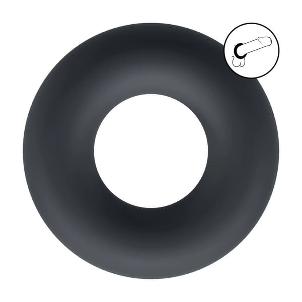 Flydende Silikone Pikring - S - Sort