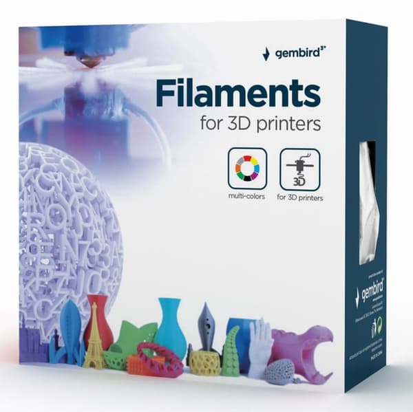 GEMBIRD PETG-filamentti harmaa 1,75 mm 1 kg