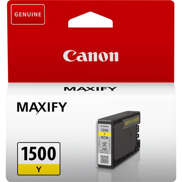 Canon blækpatron PGI-1500 Y - Gul