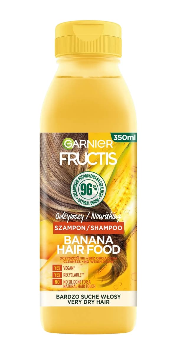 Garnier närande schampo för torrt hår 350 ml