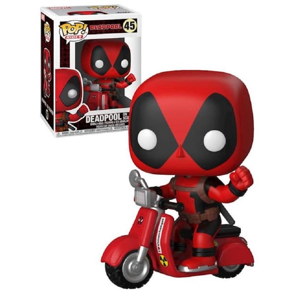 POP figur Marvel Deadpool & Scooter