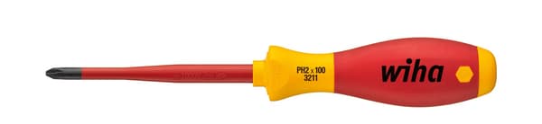 Wiha PH2 SlimFix Isolerad Phillips-skruvmejsel (35394)