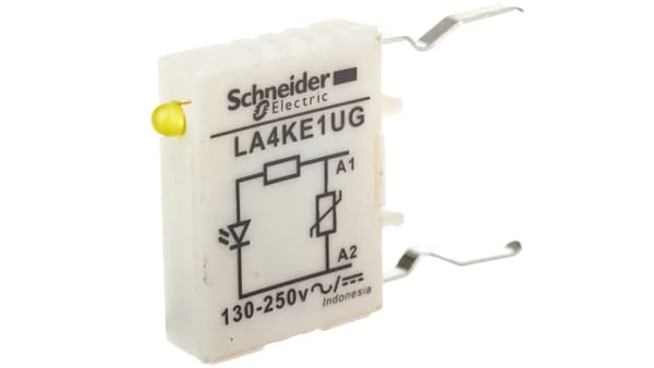 Varistorbegrænsermodul 130-250V AC/DC med indikator LA4KE1UG