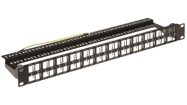 Delta Patch Panel 48x keystone-paikka (PP-48/FX/C)