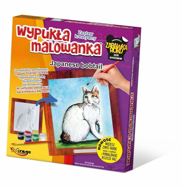 Konveks maleri katte - Japansk Bobtail