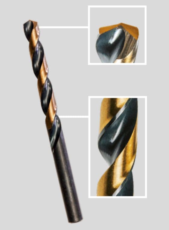 Smart borebit til metal HSS cylindrisk 3,5mm 10 stk (11-035)