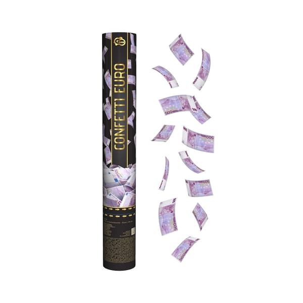 Pneumatisk konfetti 40cm - Euro
