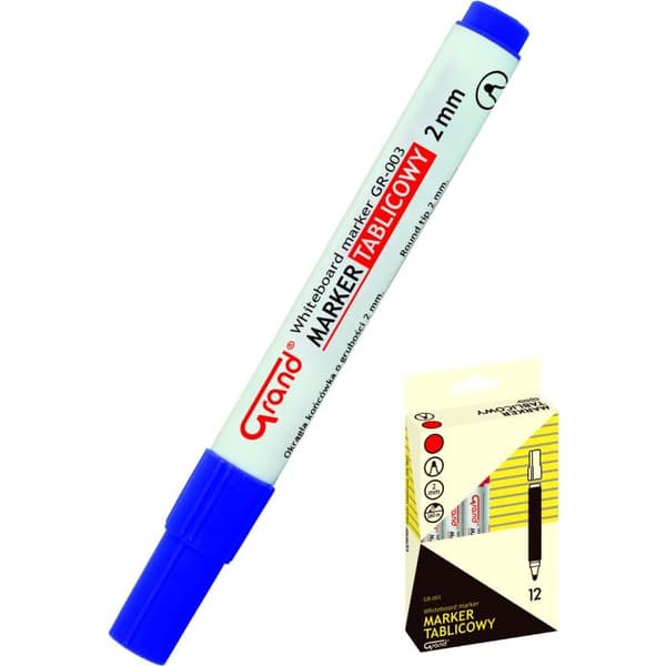 GRAND DRY MARKER GRAND GR-003, BLÅ