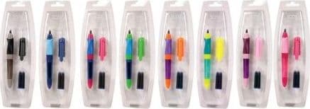 Kuglepen First Pen + 2 patroner Display Box mix