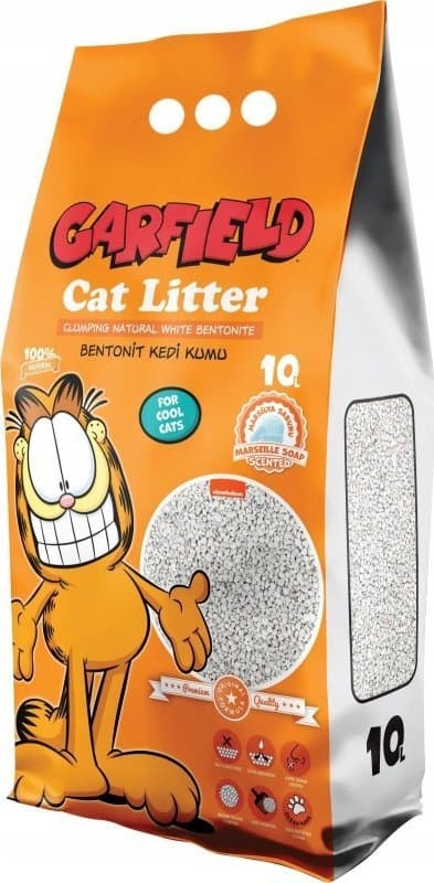 GARFIELD Garfield Kattegrus, Bentonit Kattegrus, Marseille Sæbe 5L