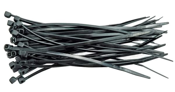PLASTIKSTRAPSER 370X4.8 100STK. SORT