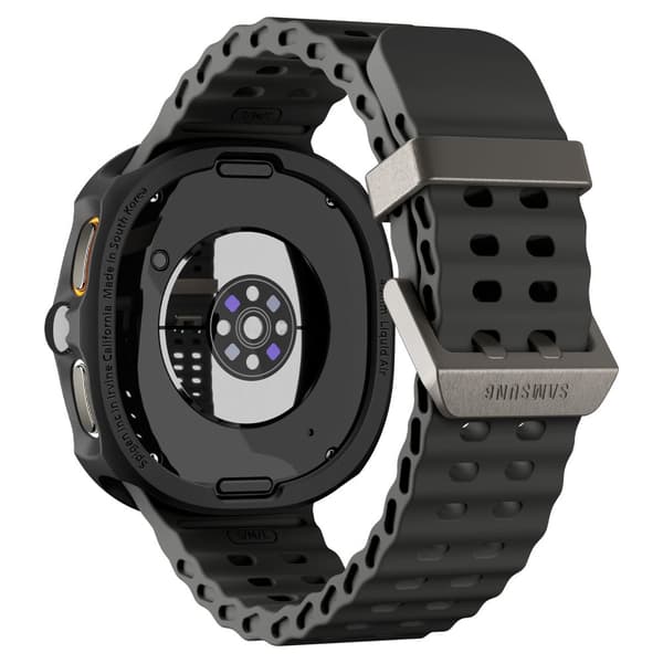 Spigen Liquid Air, mat sort - Samsung Galaxy Watch 8 (40mm)