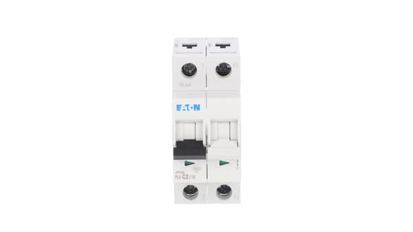 Eaton Strømafbryder 1P+N C 2A 6kA AC PL6-C2/1N 106029
