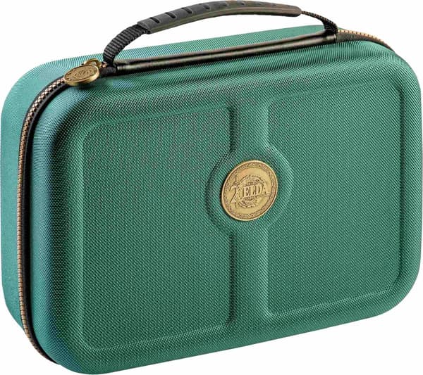 BIG BEN SWITCH SUITCASE DELUX til konsoller + tilbehør Zelda grøn