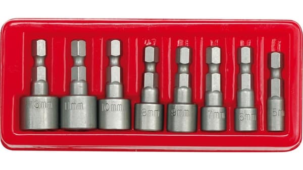 Vorel Hylsyavaimet 1/4\" 5-13mm 8kpl (66113)