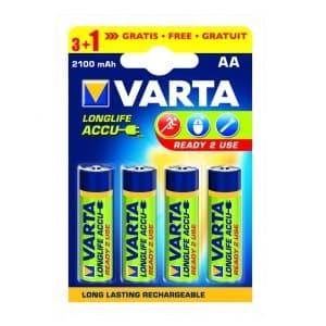 Batteri VARTA AA 2100mAh 4 stk/bl.