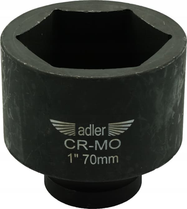ADLER SLAGHÄTTA 6-KANT 1\" 70mm KORT