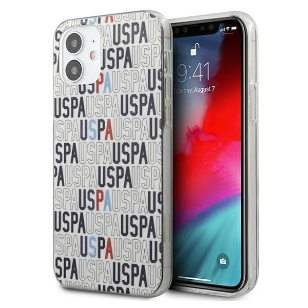 US Polo USHCP12SPCUSPA6 iPhone 12 mini 5,4\" vit/white Logo Mania Collection
